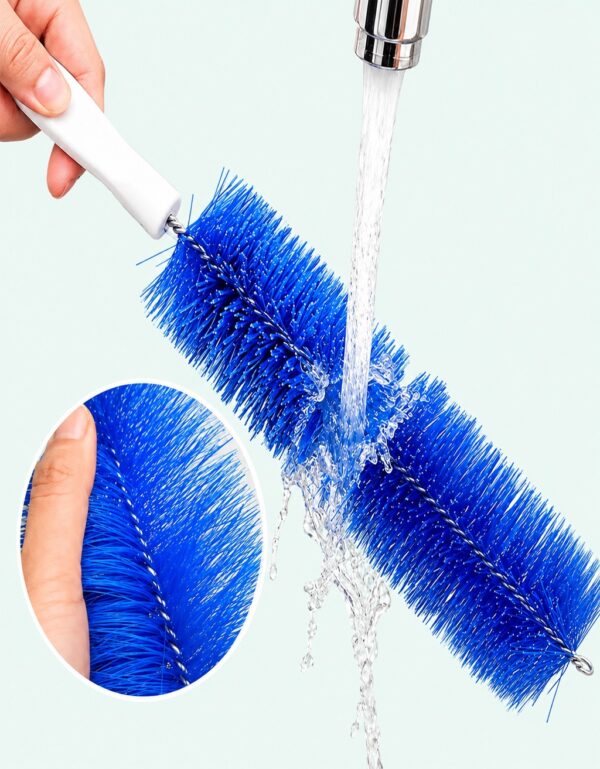 Flexible Radiator Cleaning Brush – Long Reach Microfiber Dust Cleaner for Radiators, Vents & Tight Spaces